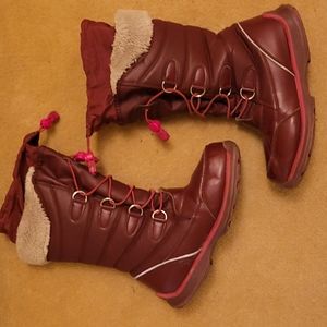 Lands End girls boots